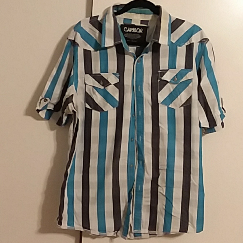 Carbon, Strip shirt.  Cowboy shirt